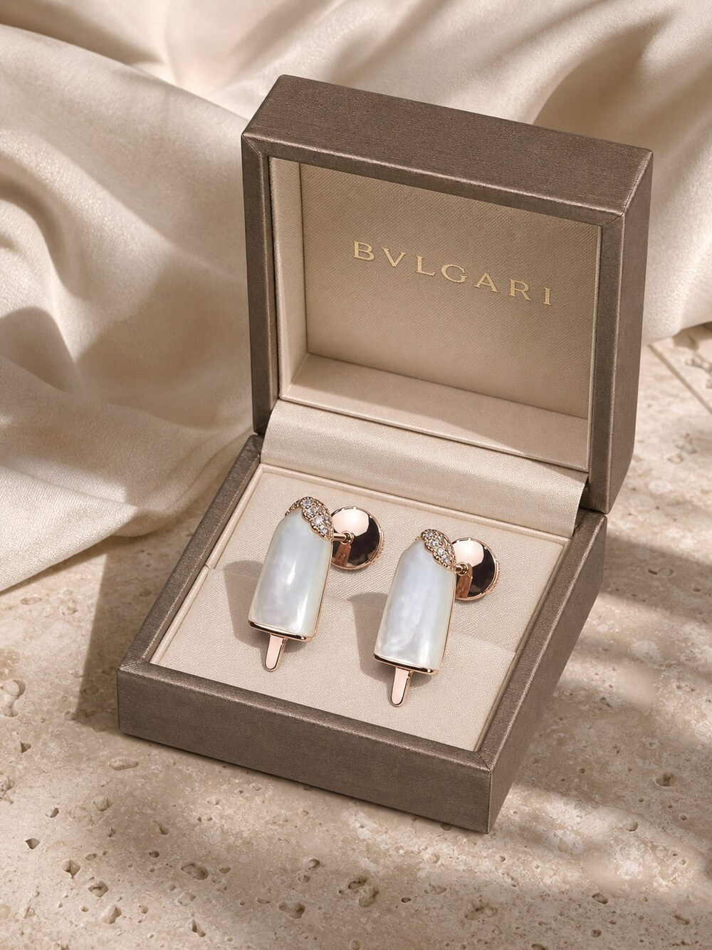 Bulgari Refined Statement Earrings Style 7 | New with Box - Picture 7 of 9
